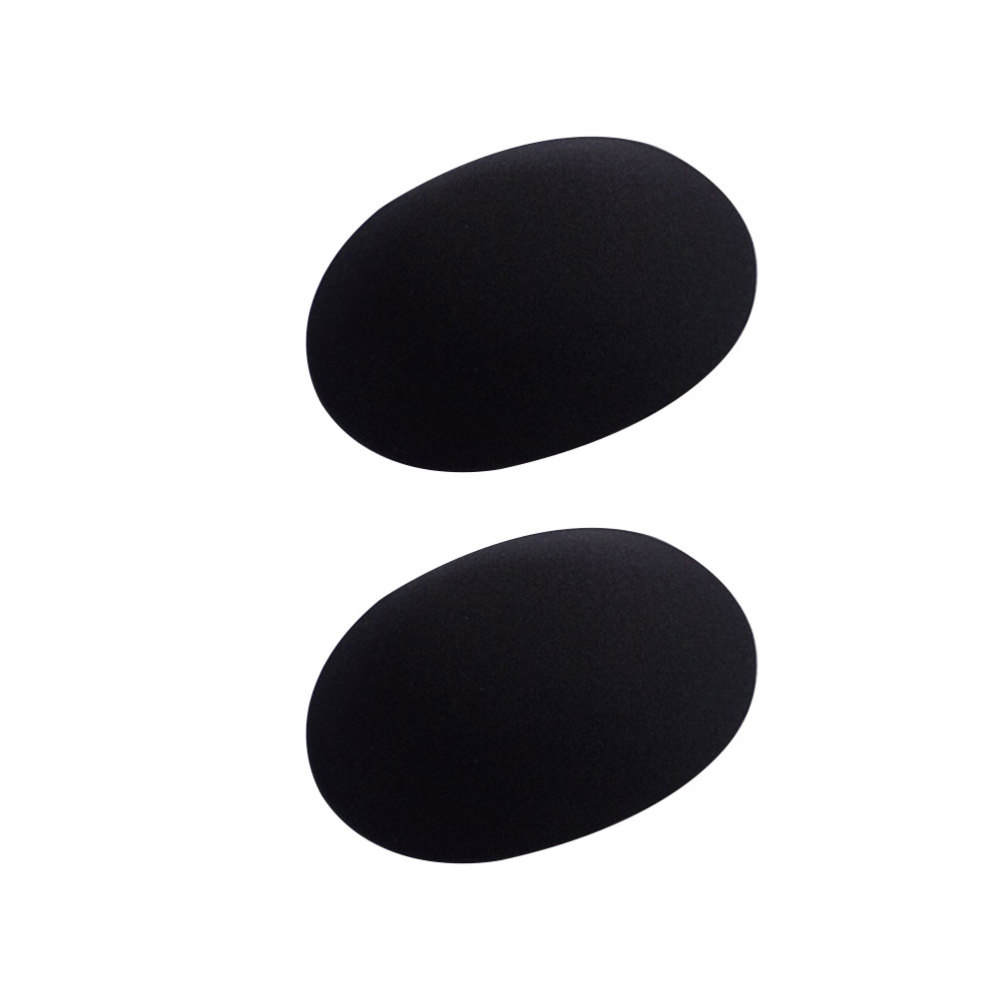 2 Pair Underwear Shoulder Pads Adhesive Shoulder Enhancer Shoulder Pads Anti-Slip Shoulder Pads Accessories (Khaki): Black