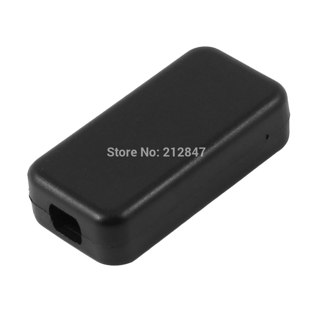 40mm x 20mm x 10mm Rechthoekige Zwart Plastic Elektrische Case DIY Junction Box