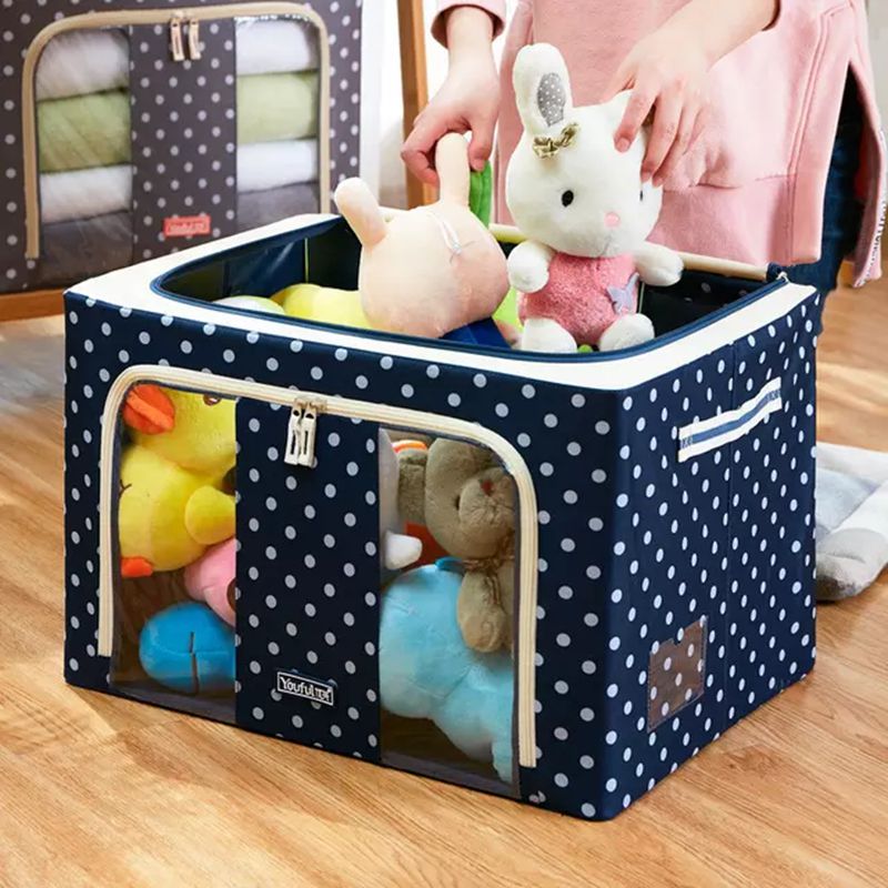 Foldable Clothes Blanket Toys Storage Box Closet Organizer Container Bags