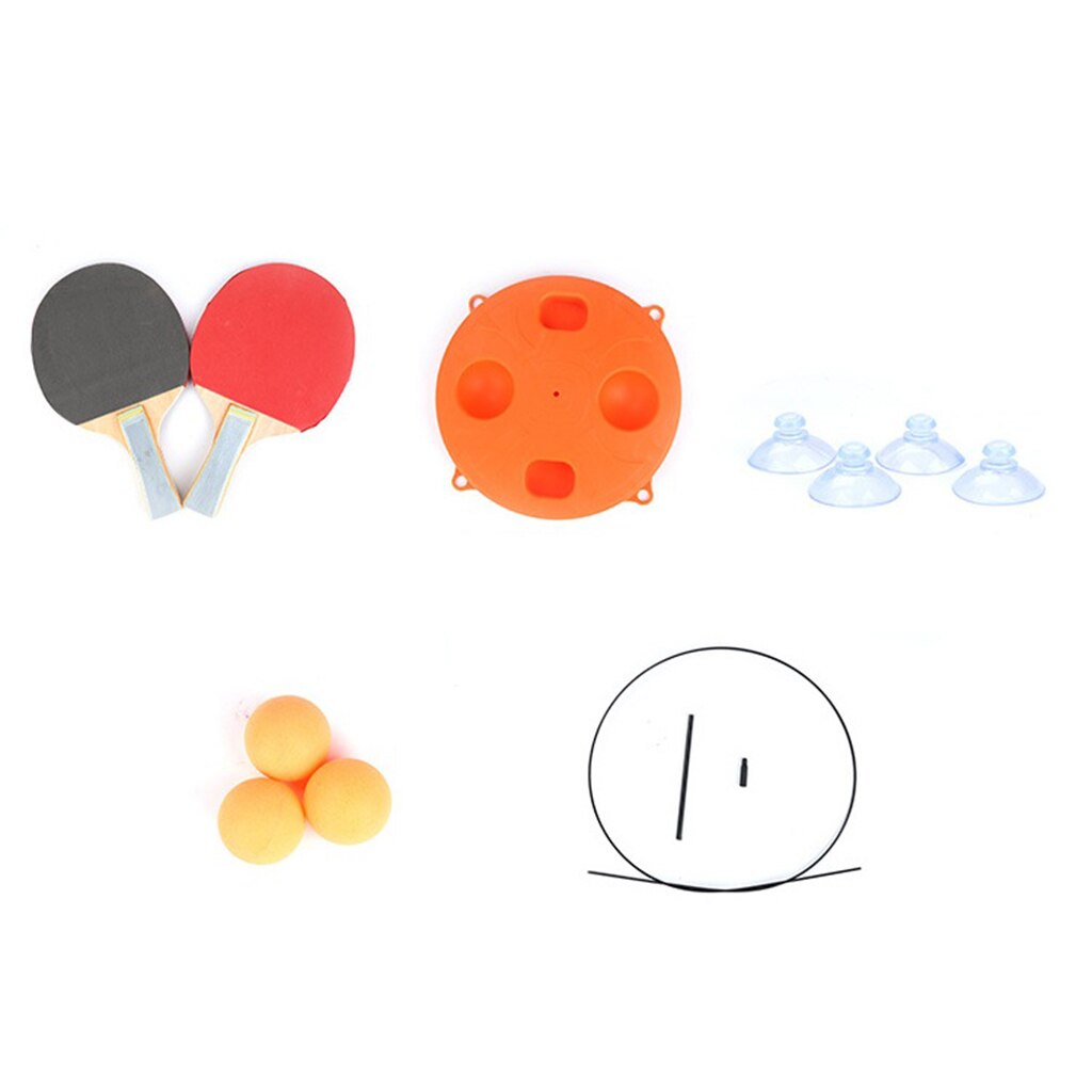 Portable Table Tennis Trainer Table Tennis Soft Shaft Training Machine Elasticity Kid Adult Ping Pong Practice Trainer Indoor