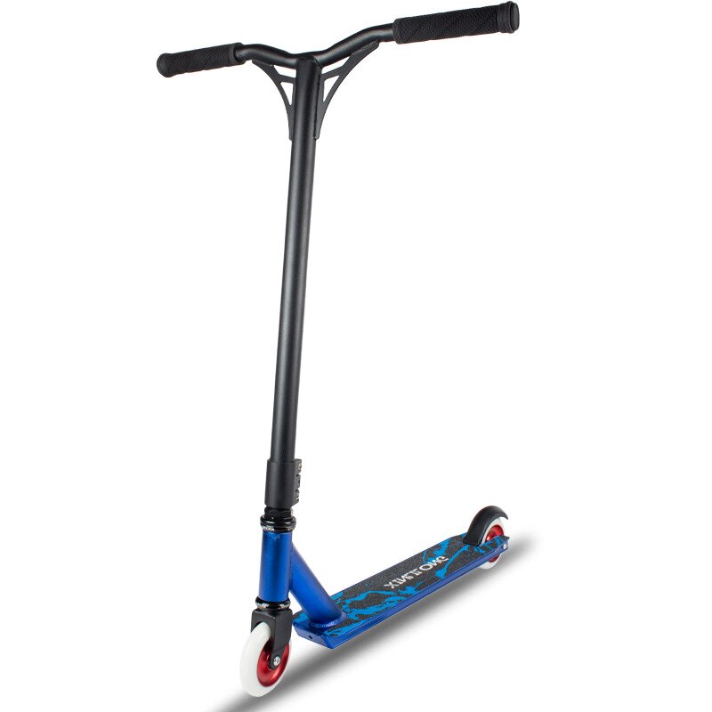 Prodezza di Scooter Freestyle Strada Surf Scooter calcio Trucco Manubrio Professionale Sport Estremi Scoote: Blu