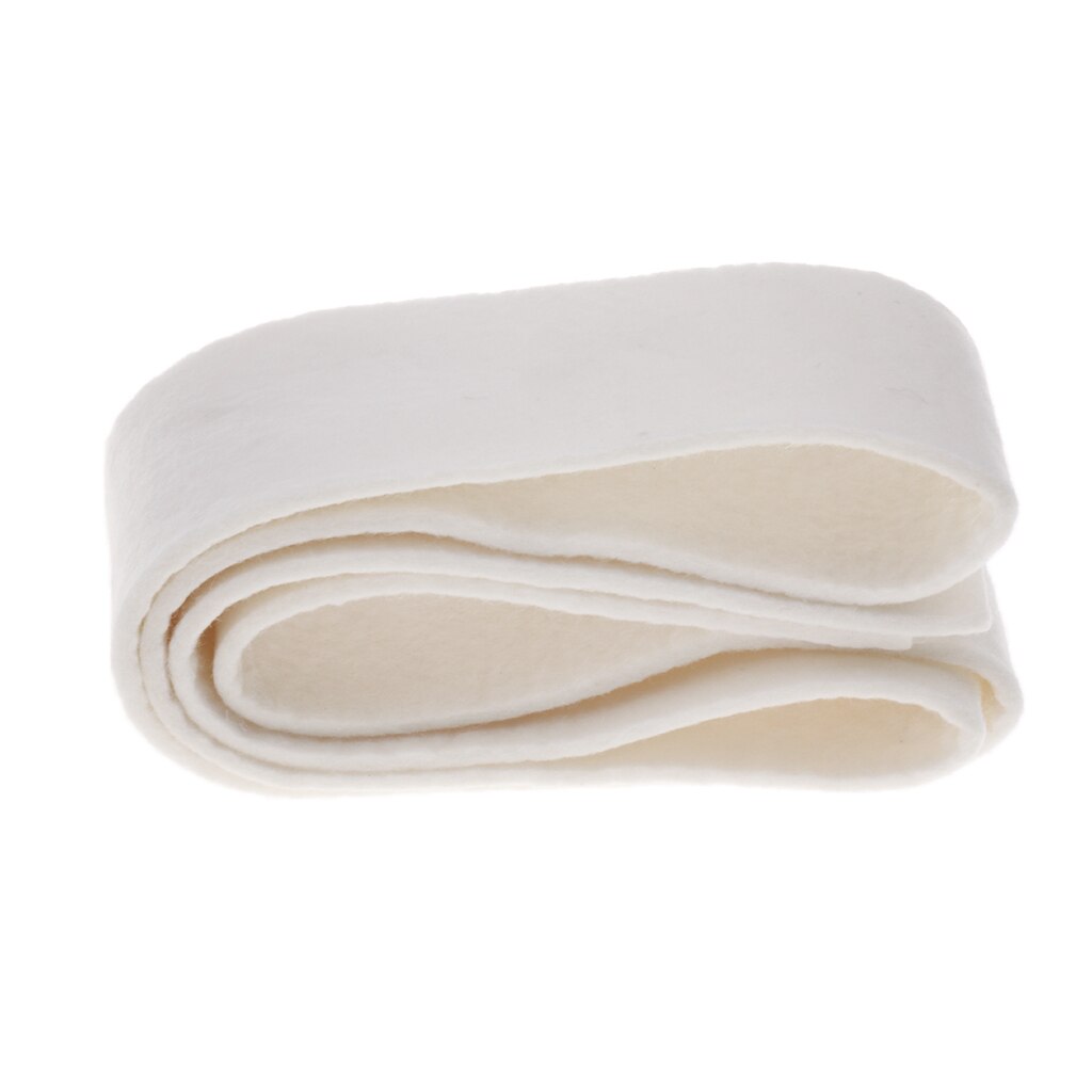 White 52inch Strip Grand Piano Lifter Felt for Piano Repair Replacement