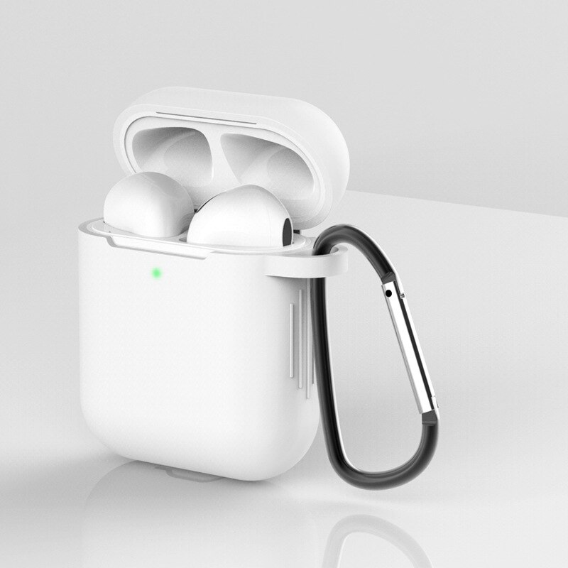 Funda de silicona blanda TPU para accesorios para Airpods, funda protectora, funda Ultra delgada a prueba de golpes para Airpods de Apple