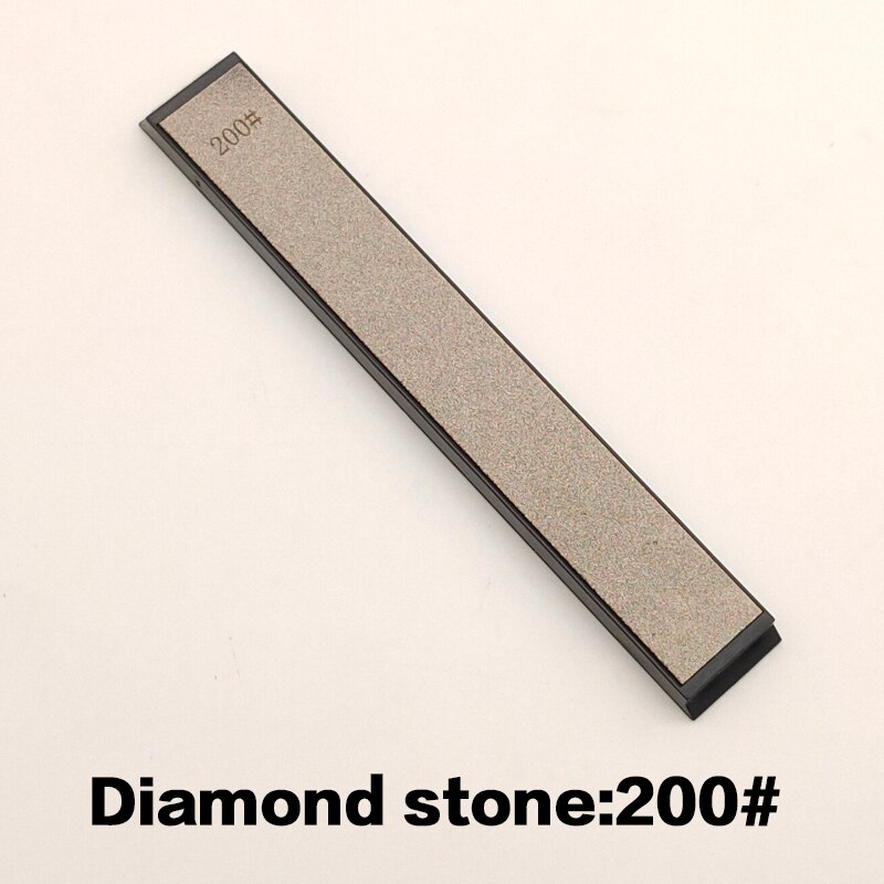 knife sharpener angle sharpeners and independent outdoor portable sharpening stone Diamond stone Natural stone corundum bars: Diamond 200