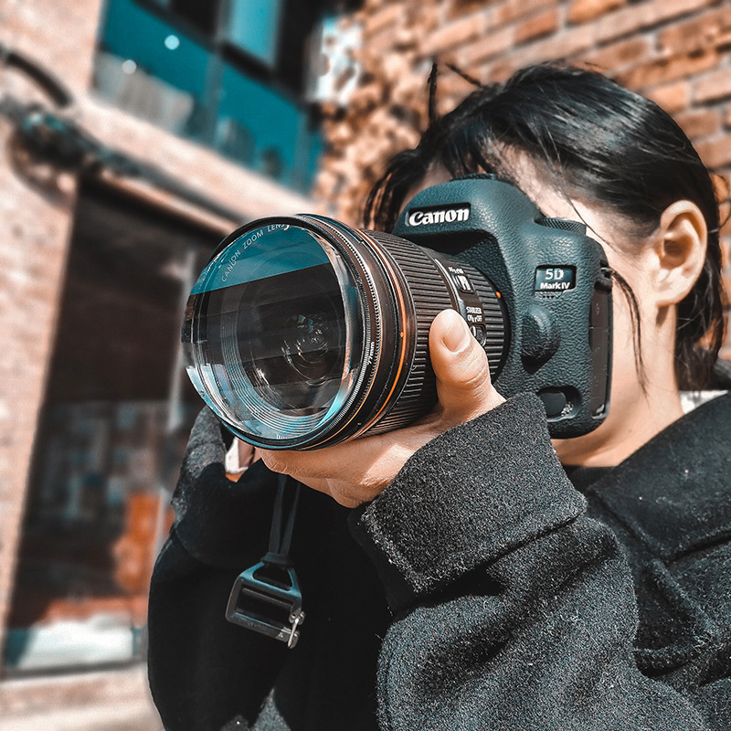 77mm Kaleidoscope Prism Linear Prism Filter Camera Glass Filter Variable Number Of Shooting Objects Special Effects Filter