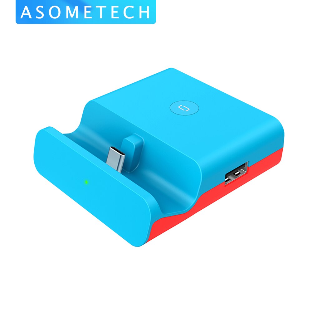 USB Hub for Nintendo Switch Dock USB C Hub Docking Station TV Dock 4K HDMI-compatible USB 3.0 Hub Video Converter USB Adapter