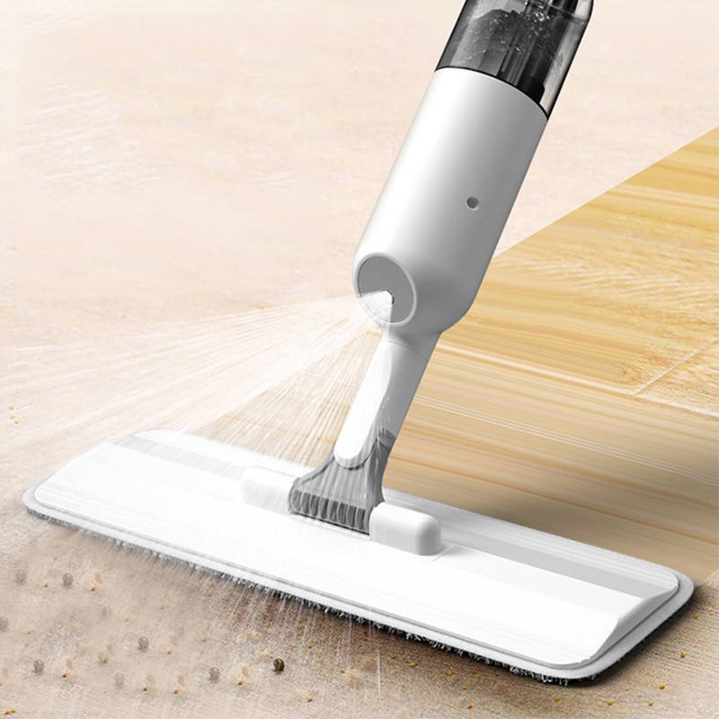Spray Mop 360 Graden Draaibare Handheld Mop Thuis Schoonmaken Huishoudelijke Sweeper Dust Cleaner Met Hervulbare Water Fles & Mop Doek