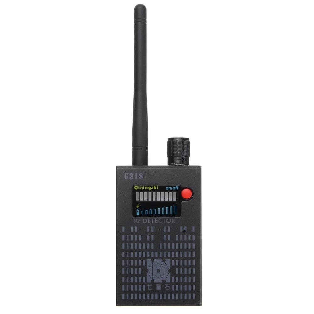 Best 1MHz-8000MHz Wireless Signal Detector Radio Wave WiFi Bug Detector Camera Full-Range RF Detector G318