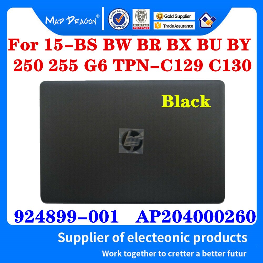 Nowy 924899-001 L13909-001 924894-001 L13904-001 929893-001 do HP 15-BS 15T-BS 15-BW 15Z-BW 250 G6 255 G6 LCD do laptopa tylna pokrywa