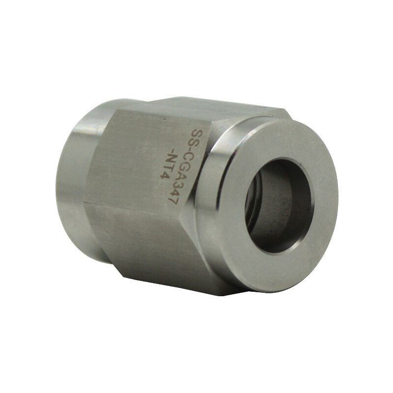 HPAT CGA-347 Nut & Nipple, Regulator Inlet Bottle Fittings - Air/High Pressure