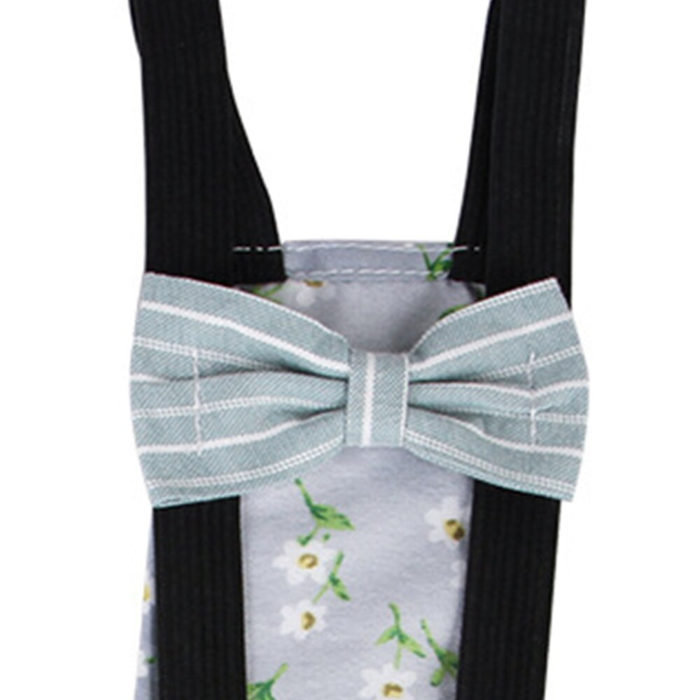 Animal de compagnie poulet canard couche lavable volaille oie vêtements de nœud papillon avec bande élastique drôle oie vêtements (rouge S)