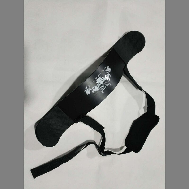 Adjustable biceps training board dumbbell strength bending board training barbell exercise fixed frame 1pc: Silver