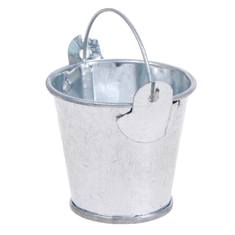 Simulation Metal Mini Shovel ＆ Simulation Bucket For RC Simulation Climbing Car Decoration ~: Simulation Bucket