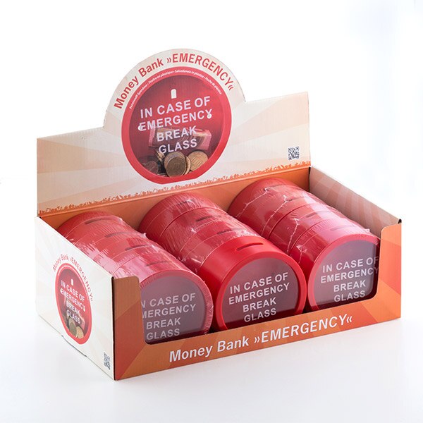 Geld Kasten Notfall Gerät und