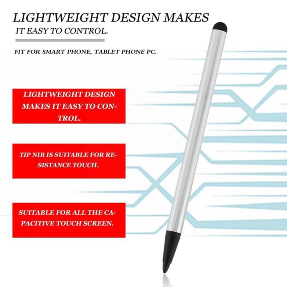 Simple Dual Purpose Stylus Pen Universal Capacitive Screen Pencil For Ios Android Tablet Mobile Phones Writing Drawing U8g2