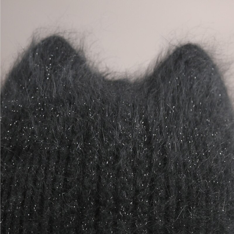 Bonnet en fourrure de lapin pour femmes, couleur unie, oreilles de chat, doux, à la , pour l&#39;extérieur, garde au , hiver