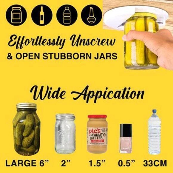 Jar Opener Multi Functie De Grip Onder Kast Professionele Deksel Blikjes Quick Opener Flesopener Elke Grootte Deksel Keuken Gadget