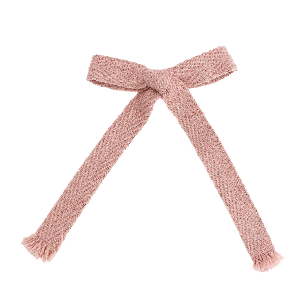 fascia per capelli a spina di pesce Forcine carine fascia per capelli per ragazze Barrettes clip solida Copricapo per bambini Accessori per capelli moda arco cl: Avorio