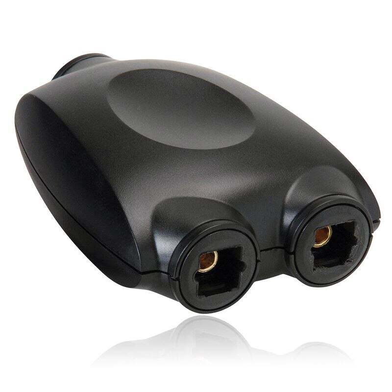 Kabel Optische Digitale Audio Splitter 2 Way Adapter Glasvezel Converter