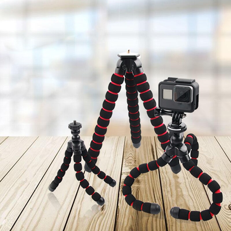 Octopus Tripod Stand Spider Flexible Mobile Mini trípode Gorillapod para iPhone GoPro Canon Nikon Sony Camera Table Desk