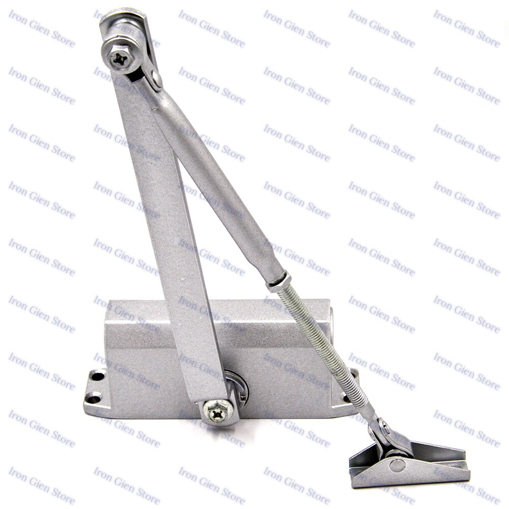 25-35KG Overhead Automatic Door Closers Hydraulic Operated Door Security System Aluminium Adjustable Closing/Latching Speed