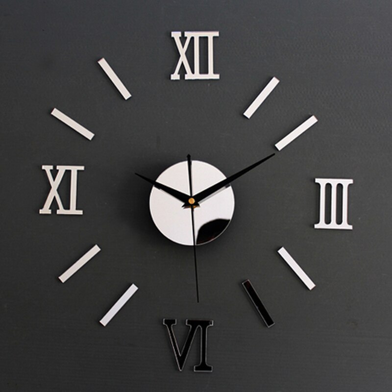 Reloj de pared Digital 3D Romae, reloj adhesivo, moderno, bricolaje, Relojes de pared, cocina, sala de estar, decoración del hogar