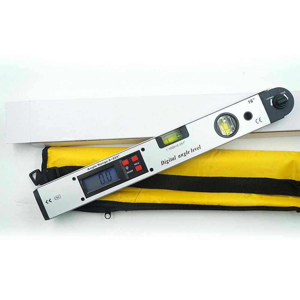 400MM/250MM Digital Protractor Angle Finder Inclinometer Angle Digital Ruler Electron Goniometer Protractor Angle Measuring Tool: 400MM