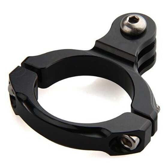 1 Uds. St-86 adaptador de Base de soporte de manillar de bicicleta y 1 Uds. Soporte redondo de Base de montaje de manillar de bicicleta para Gopro Hero 2 3