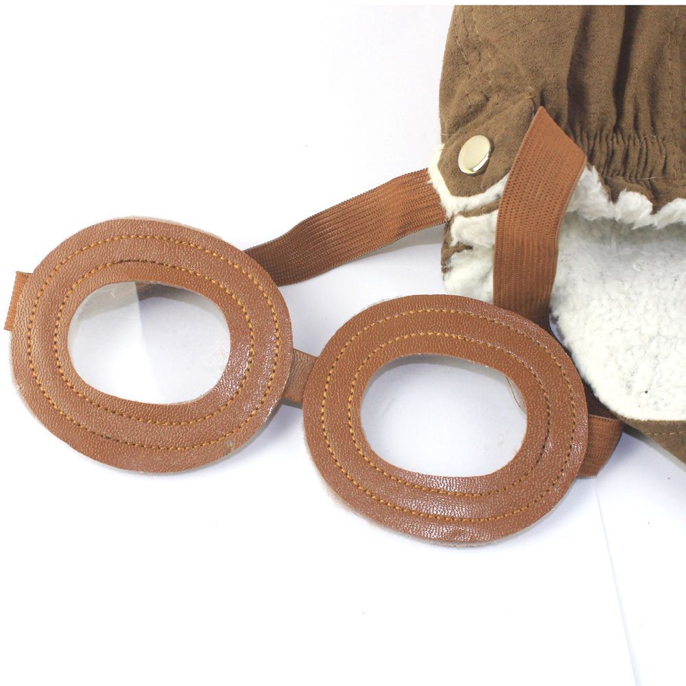 Børns lei feng kasket, efterår og vinter plus flyvende kasket i fløjl til drenge, bomuld hip-hop hat, i 2-7 år, størrelse 42-52cm