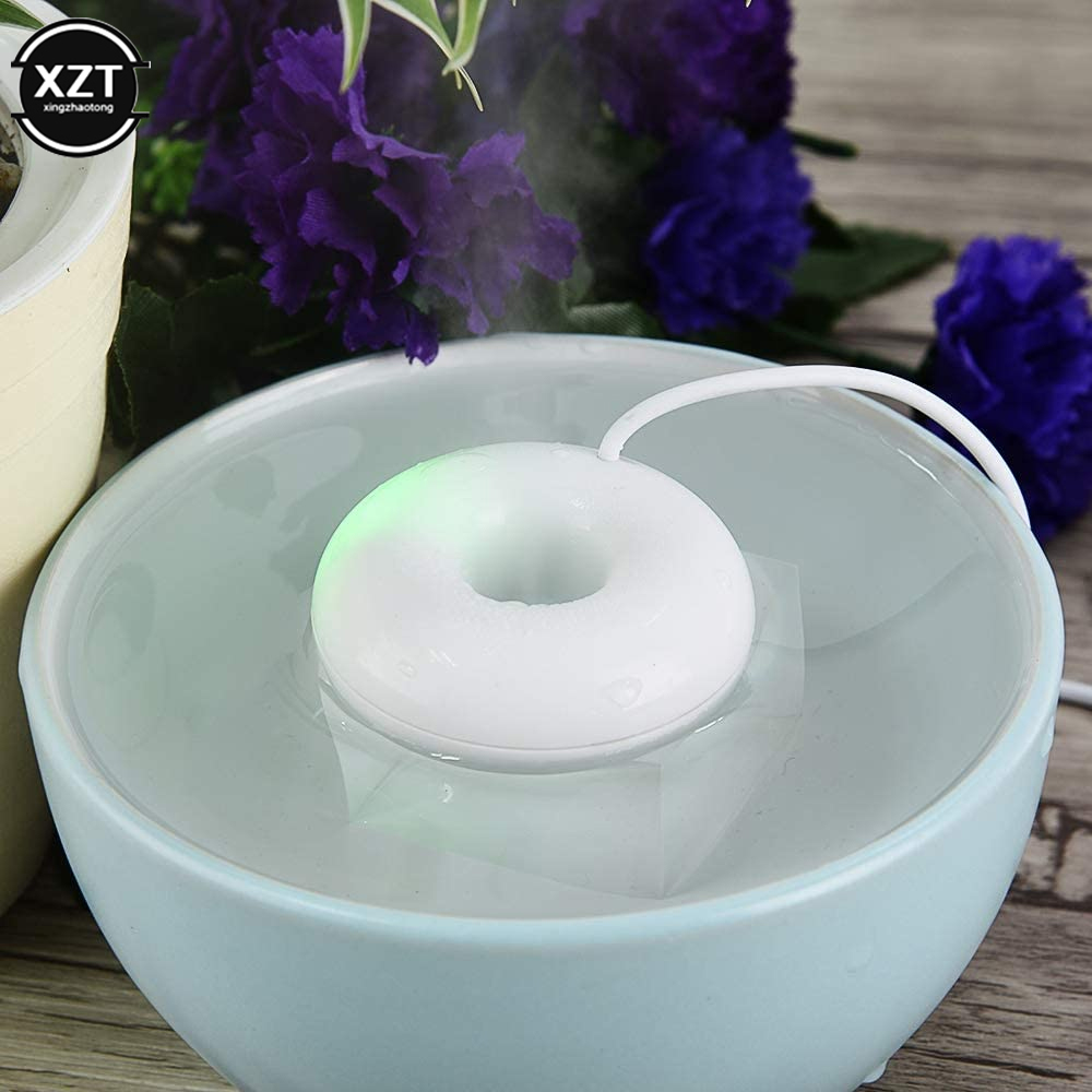 Portable Mini UFO Negative Ion Humidifier USB Air Humidifier Purifier Aroma Diffuser Steam for Home Purifier Diffuser Steam