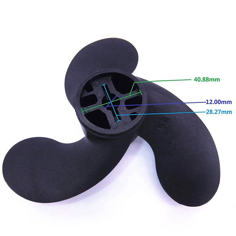 Ship Propeller Outboard Motor Propeller Marine Motor Parts Et34 with Marine Propeller, 2.5-3.5HP Outboard Propeller