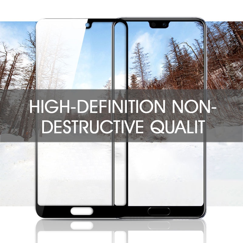 Vidrio Protector 35D para Huawei P20 Lite Pro P30 P10 Lite vidrio templado para Huawei Honor 9 Lite 10 V10 película protectora de pantalla