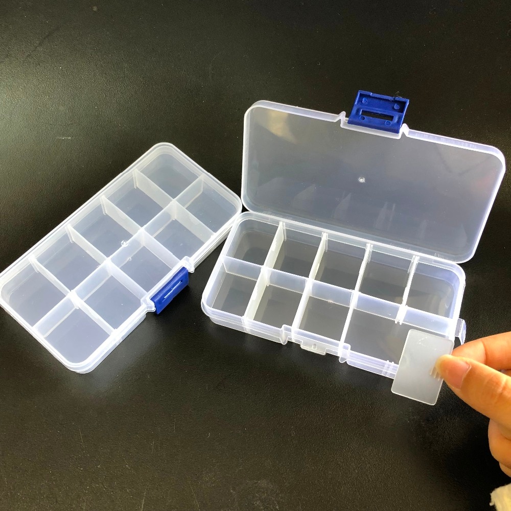 1PC Sewing Button Boxes Needlework Storage Boxes Bead Rhinestone Button Storage Pouch Sewing Embroidery Tool Storage Box