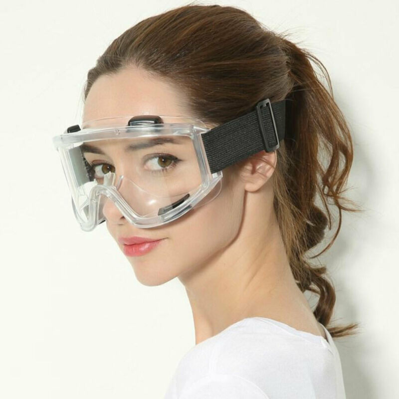 Safety Goggles Anti-Fog Glasses Protective Transparent Goggles Chemical Industrial Eyewear Protective Chemical Splash Goggle