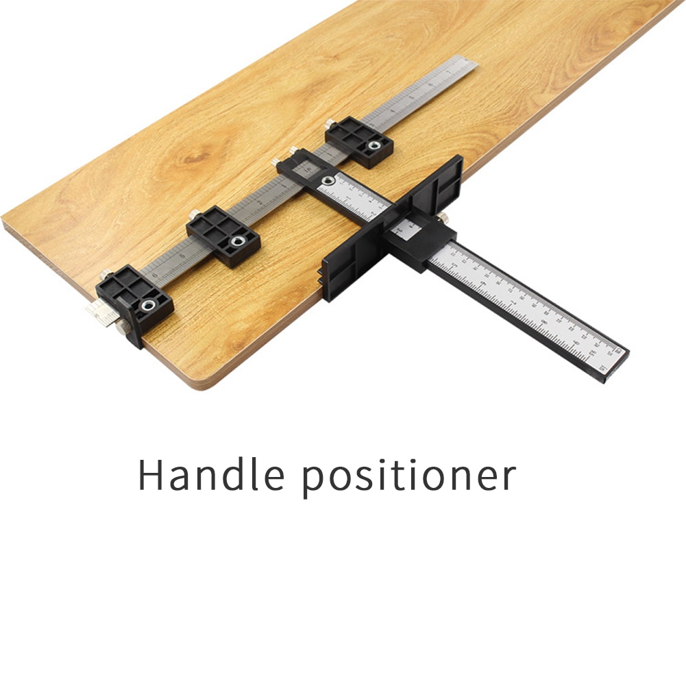 Punch Locator Knobs Portable Manual Woodworking Tool Furniture Handles Dowel Drawer Cabinet Door Drilling Jig Adjustable Home