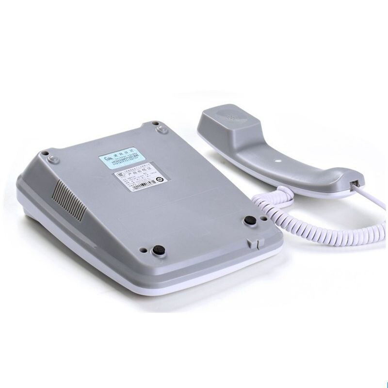 Home Office Desk Wired Telephone Display Caller ID Landline Phone Desktop Corded Telephone