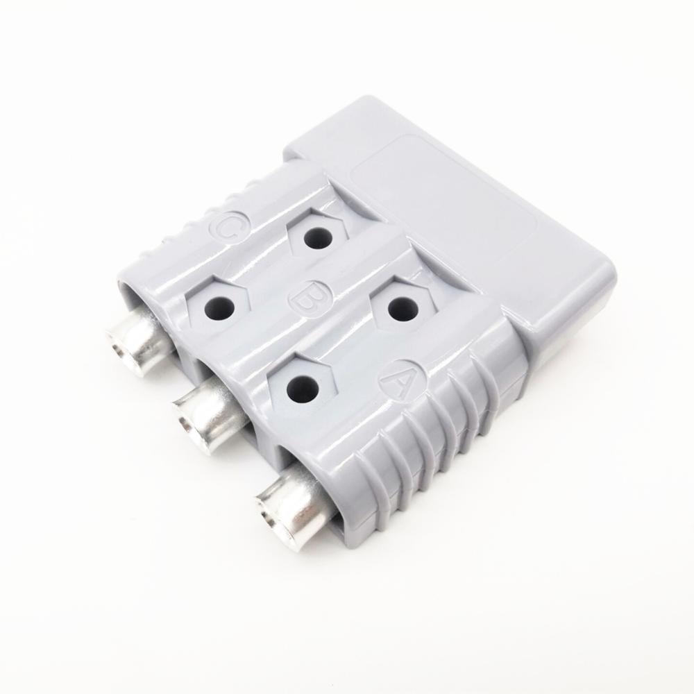 3 polos SB175 175A 600V de potencia de la batería de alimentación de enchufe de connetco con 1/0 2 4AWG terminal para carretilla elevadora eléctrica carrito de Golf apilador