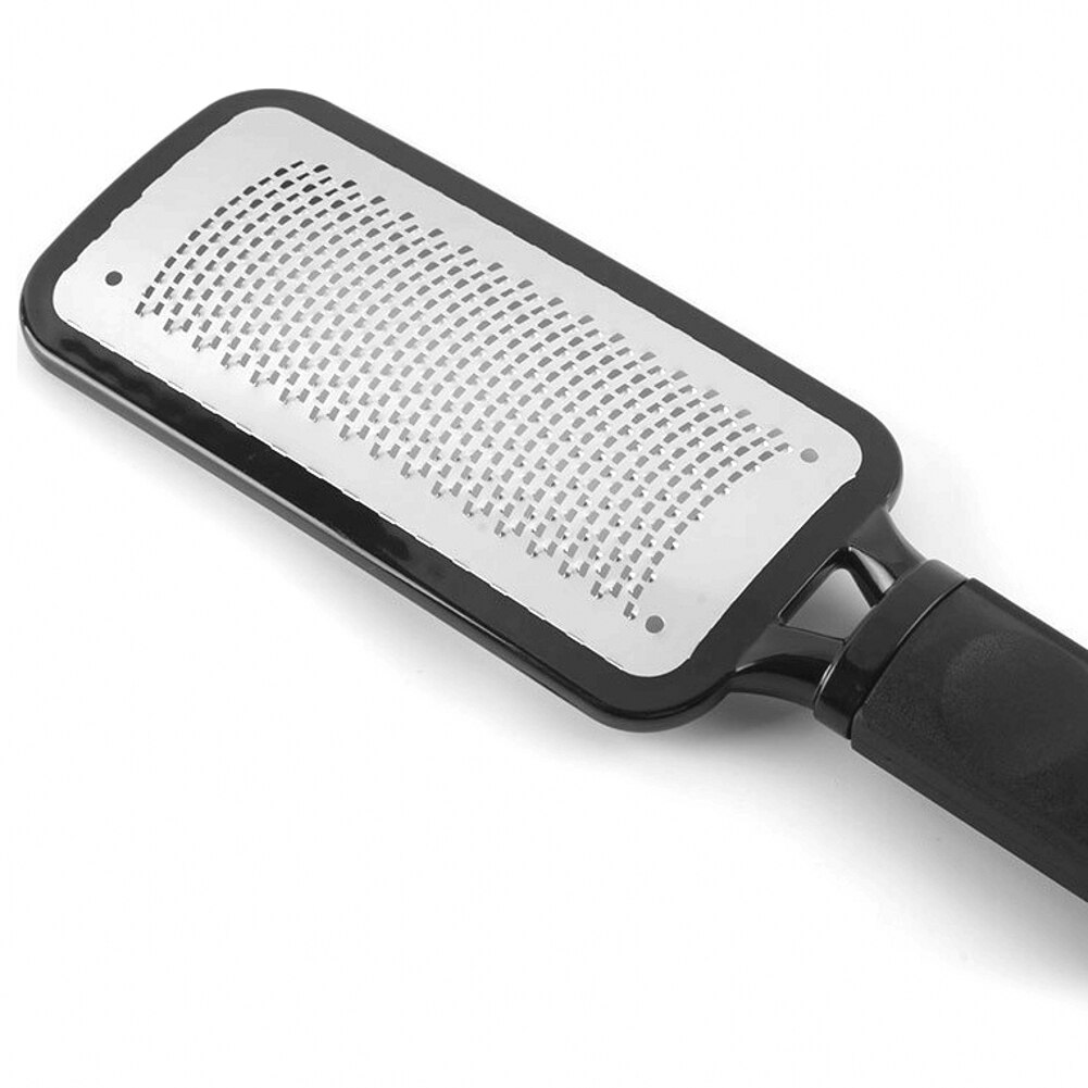 Pedicure Voet Bestand Rasp Eelt Rvs Dode Huid Verwijderen Voet Schraper Slijpen Rasp Scrubber Nat Droog Voetverzorging Gereedschap