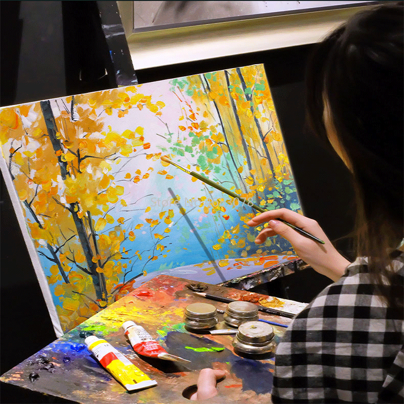 6Pcs Katoen Houten Frame Voor Canvas Olieverf Leeg Canvas Omlijst Acrylverf Voor Schilderen Ambachten Canvas Kunstenaar Art levert