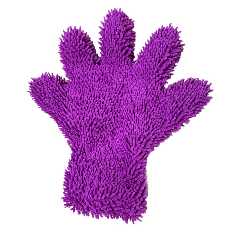 Guantes Novel-Clean, herramienta para lavado de coche especial de doble cara, cepillo, guantes para limpieza de coche, felpilla de felpa gruesa, trapo para coche