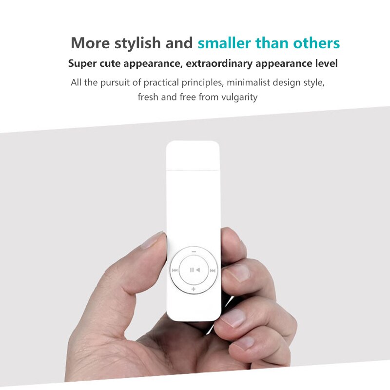 3 Kleuren Usb In-Line Card MP3 Speler U Schijf MP3 Speler MP3 Player Ondersteuning Micro Tf Card voor Cadeau Voor Meisje