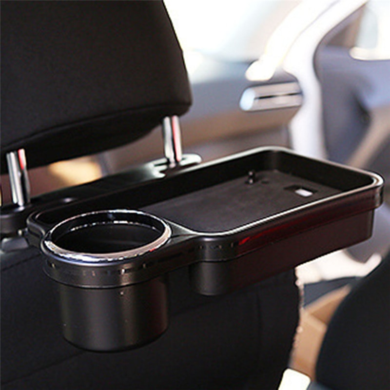Car Rear Back Seat Tafel Drinken Voedsel Cup Lade Houder Desk Stand Mount Car Seat Terug Maaltijd Lade Opvouwbaar Desk tafel Stand