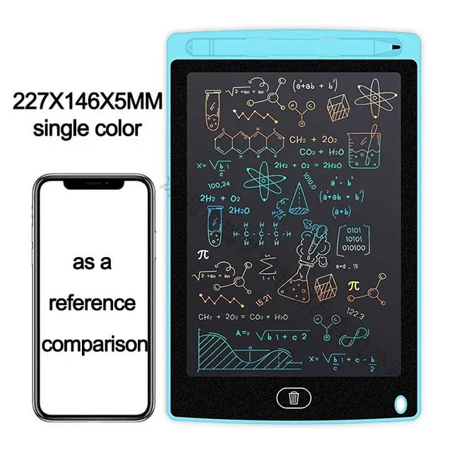 Tableta de escritura LCD de 4,4/8,5/pulgadas, tablero de dibujo para niños, Bloc de dibujo de grafiti, juguetes, pizarra de escritura a mano, tablero de dibujo mágico, juguete para: Naranja