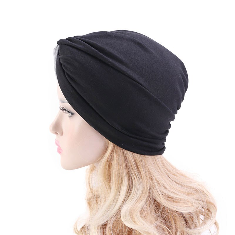 Turban musulman, double couleur, couvre-chef islamique, couvre-chef indien doux, bonnet pour femmes, hijabs intérieur