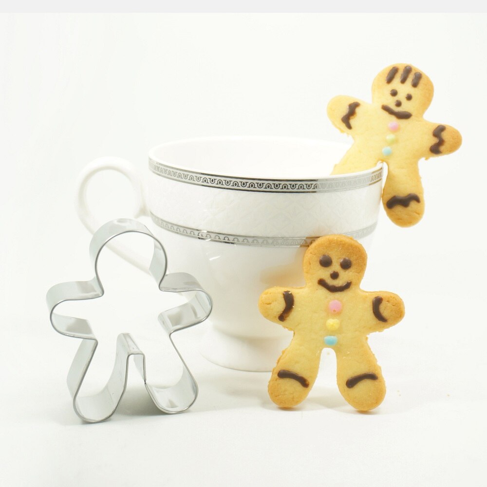 1 pcs Rvs multi vormige Koekjes Cutter Cup Opknoping Mok Decor Cookies Chocolade Mould keuken bakken tools: Kid