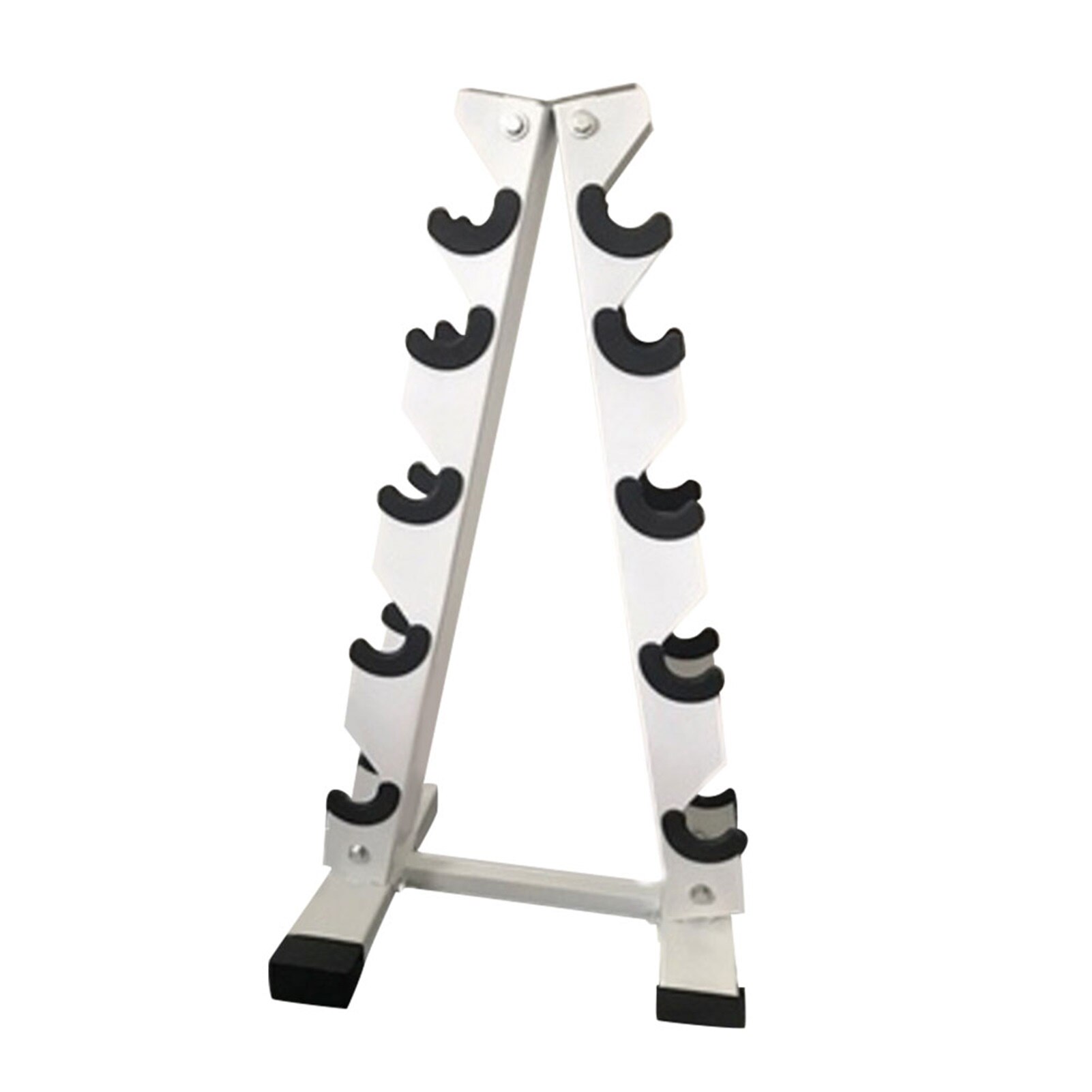 A-Frame Dumbbell Rack 5 Tier Weight Rack Stand Multi-layer Hand-held Dumbbell Storage Rack For Home Office And Gym Supplies: Default Title