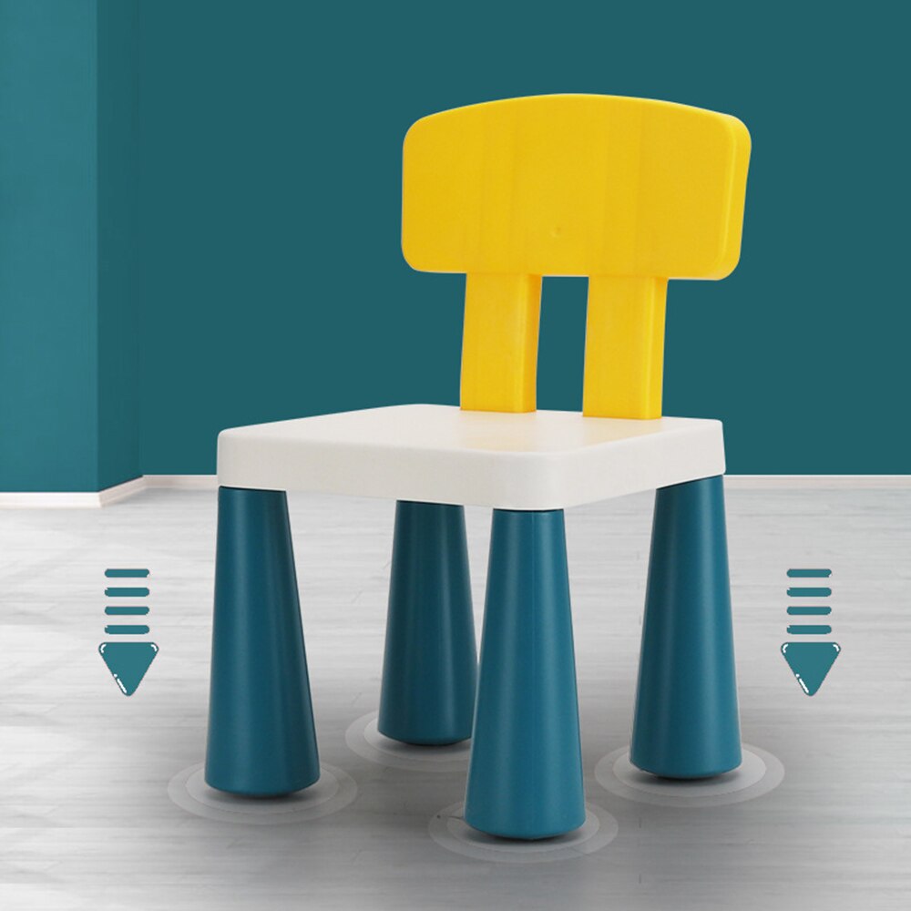 Children's Stool Small Bench Plastic Simple Stool Anti-Skid Kindergarten Stool Thickening Children'S Stool for Shoes Short Stool