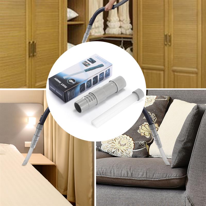 Vacuum Cleaner Attachment Universal Suction Pipe Remove Dirt Pet Hair Dust Cleaning Sweeper