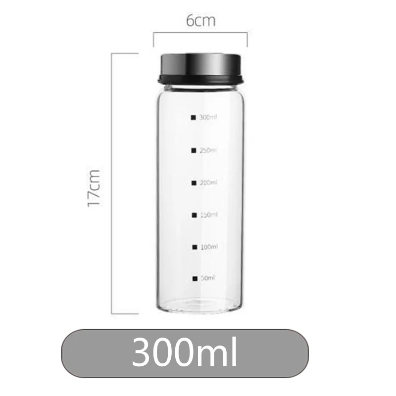 150/200/300/450ml High Borosilicate Glass Seasoning Jar Pepper Spice Shaker Kitchen Salt Sesame Solid Condiment Dispenser Bottle: light yellow