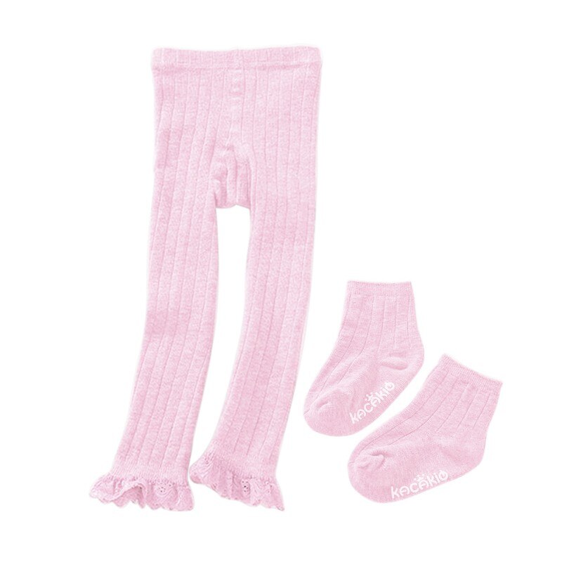 Mode Schattige Baby Meisjes Kleding Bodems Kant Leggings Warmer Katoen Pp Broek Broek Voor 1-5Y: pink / 80 cm